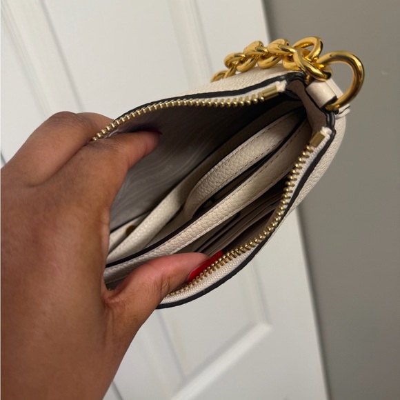 Kate Spade Cream Mini Bag with Gold Chain - Picture 4 of 4